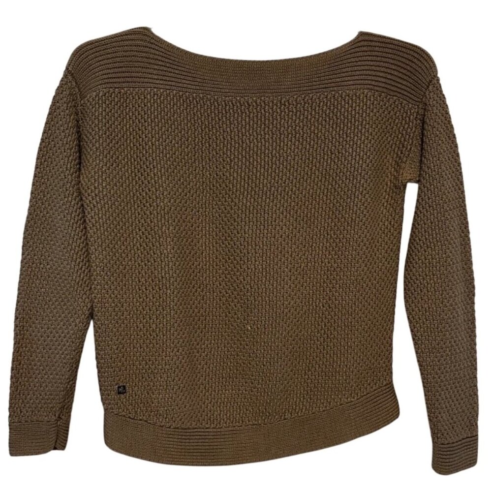 Lauren Ralph Lauren Womens Tan Knit Sweater Size S